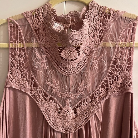 Body Flirt Lace Tank Top 2XL - Picture 2 of 4